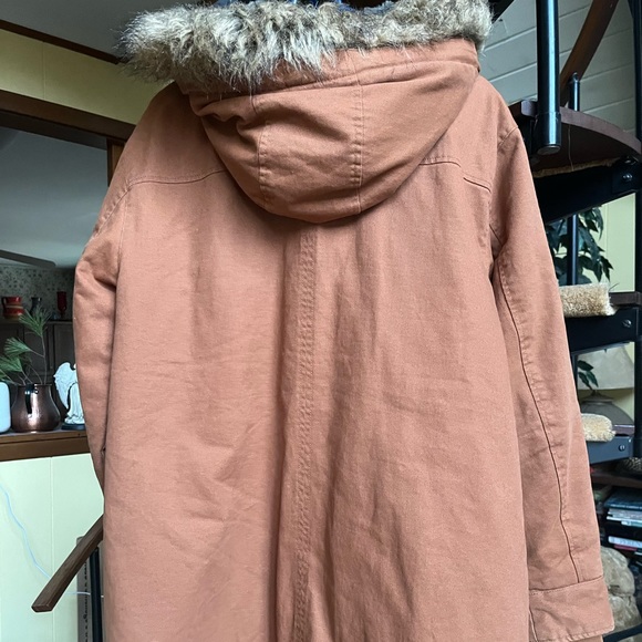 Long Universal Thread Coat Burnt Orange - Picture 2 of 6